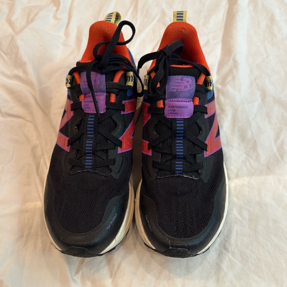 New Balance Black and Purple Athletic Shoes
